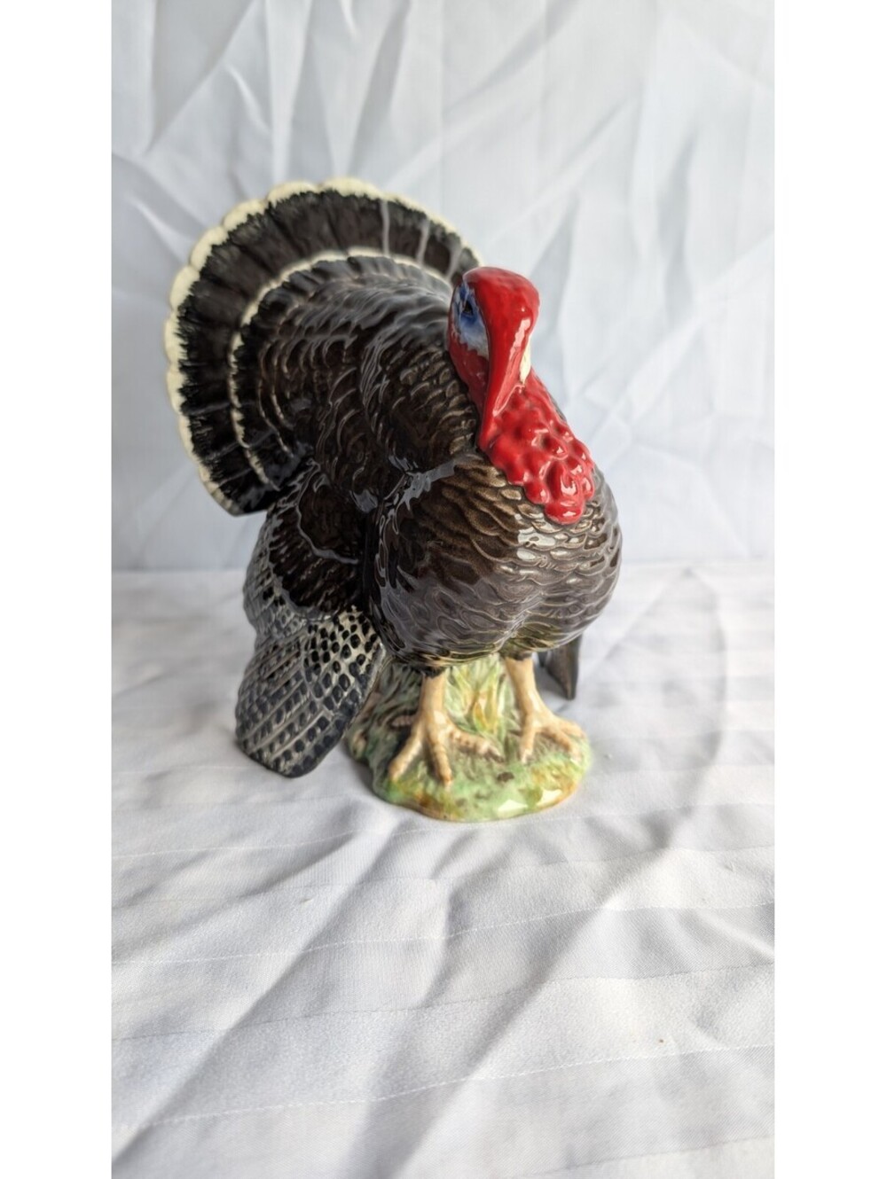 Beswick Turkey Model No. 1957 England Vintage Porcelain Figurine Decor